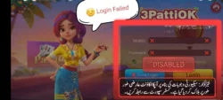 3PattiOK login nahi ho raha
